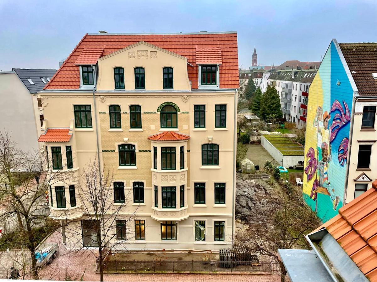 Woelkchen - Wohnung Mit Balkon, Holzdielen & Tv Бремерхавен Екстериор снимка